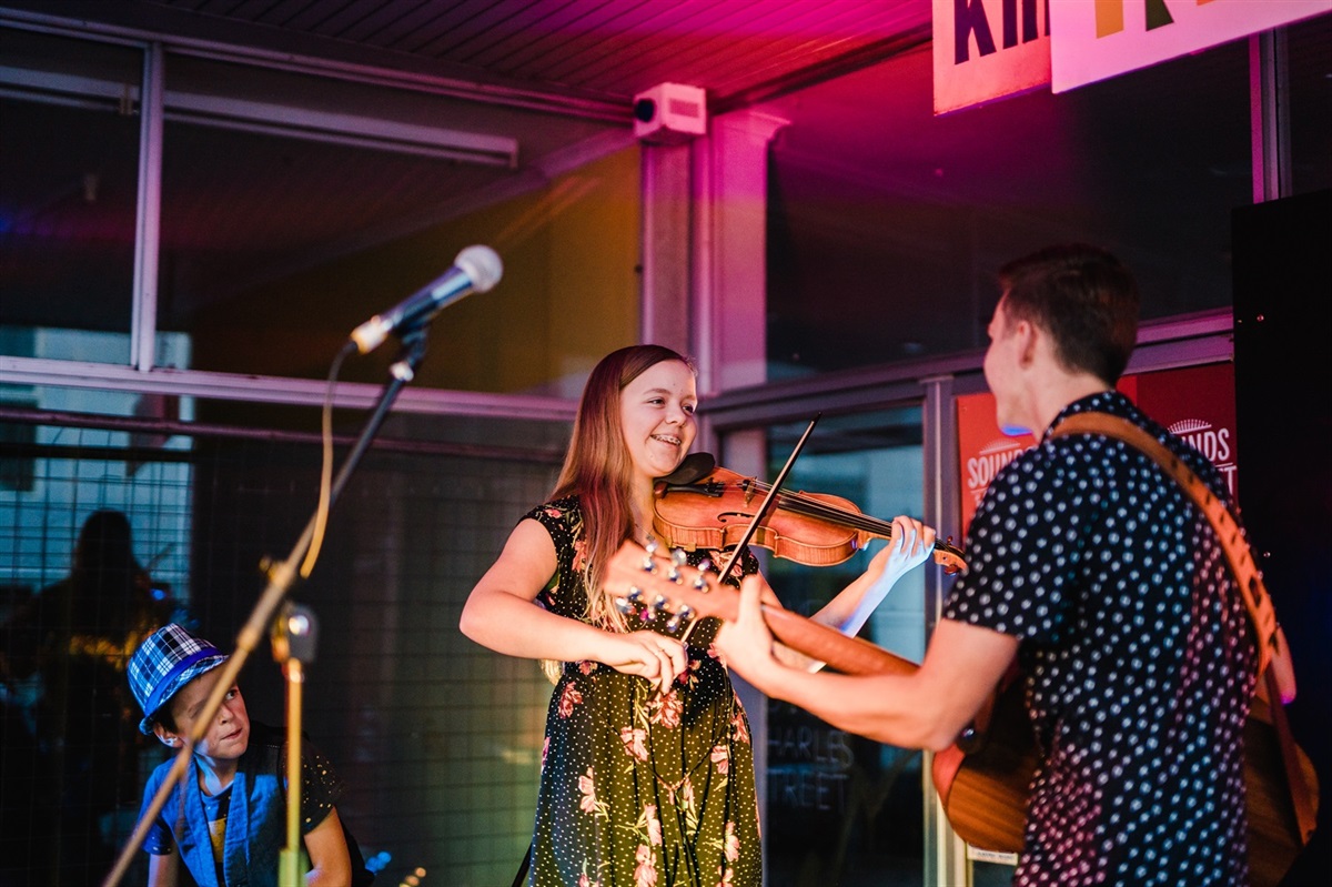 Busking City of Launceston