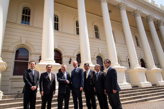 Sister city officials from Ikeda from visiting Launceston