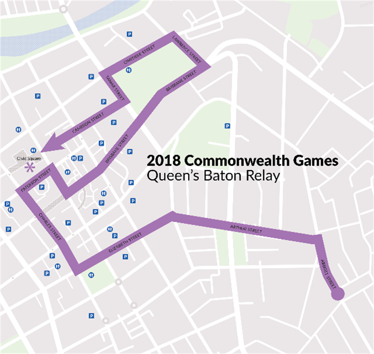 Queen's Baton Relay route revealed City of Launceston