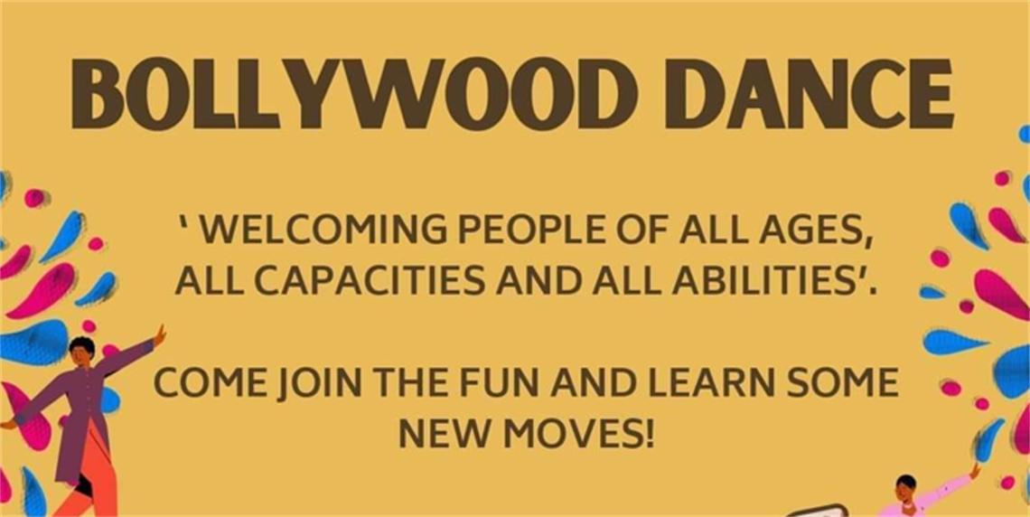 Bollywood Dance Welcoming people of all ages, all capacities and all abilities