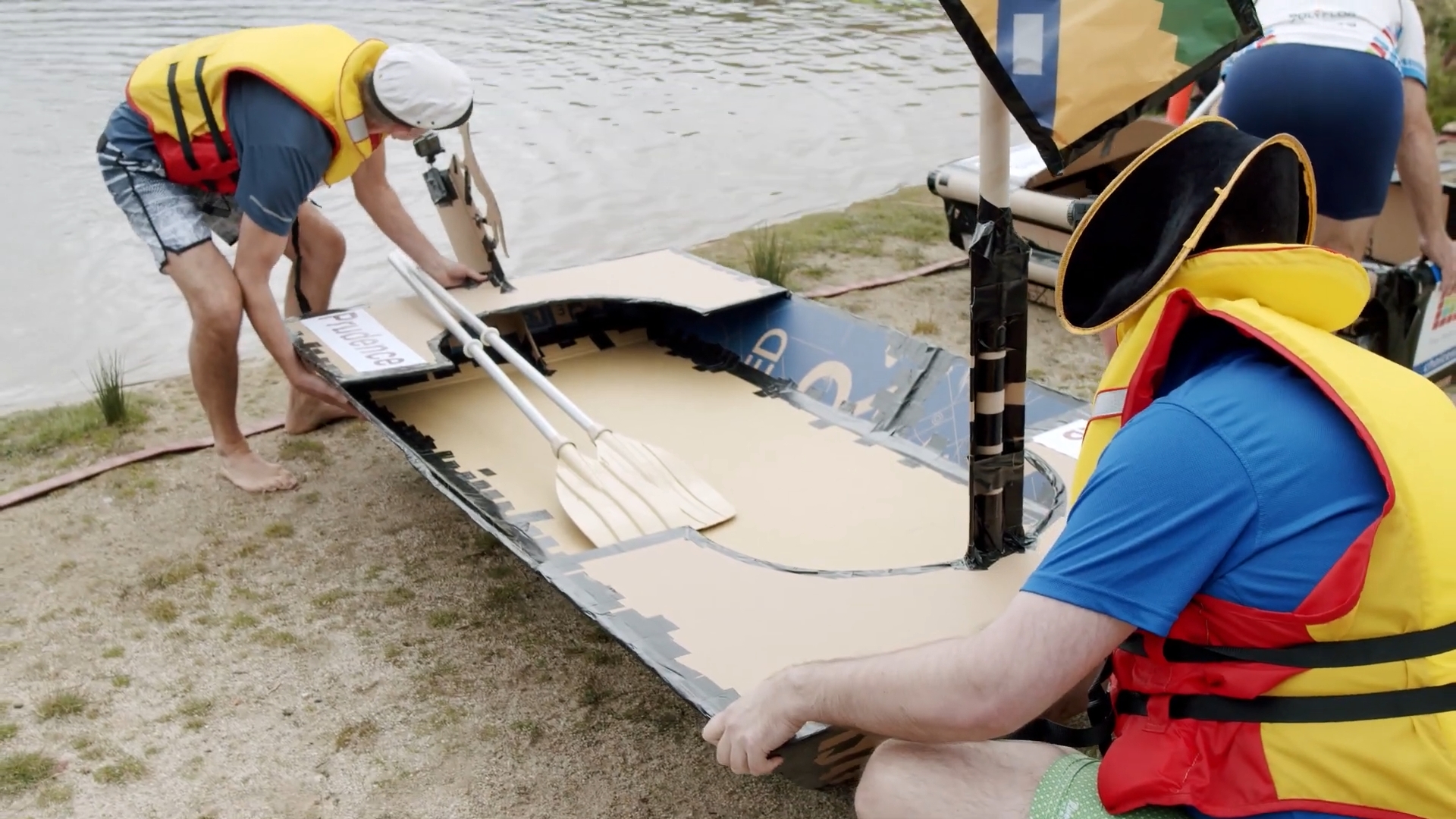 Cardboard boat regatta relocates to Cataract Gorge - City of Launceston