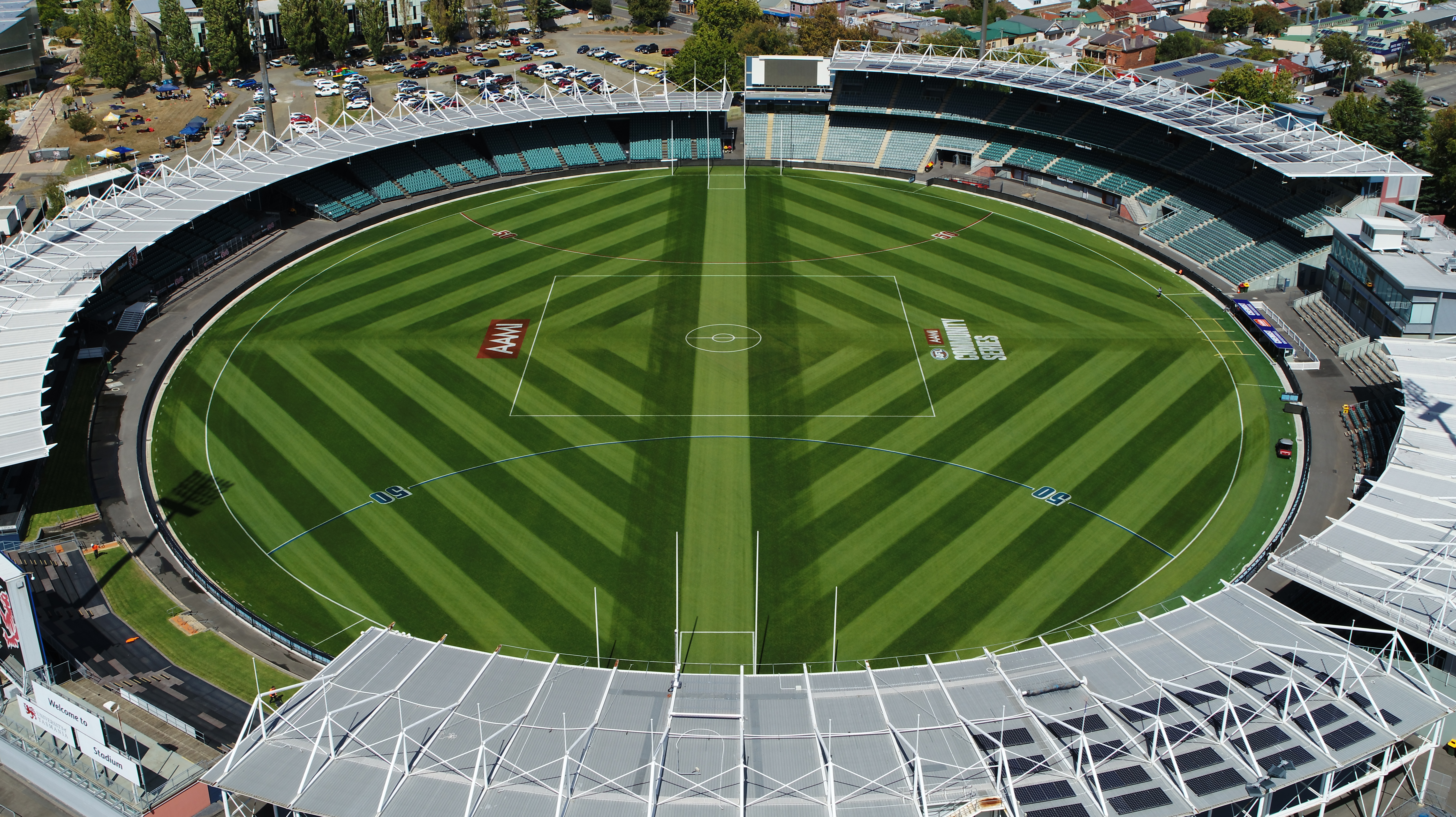 UTAS Stadium mowing.JPG