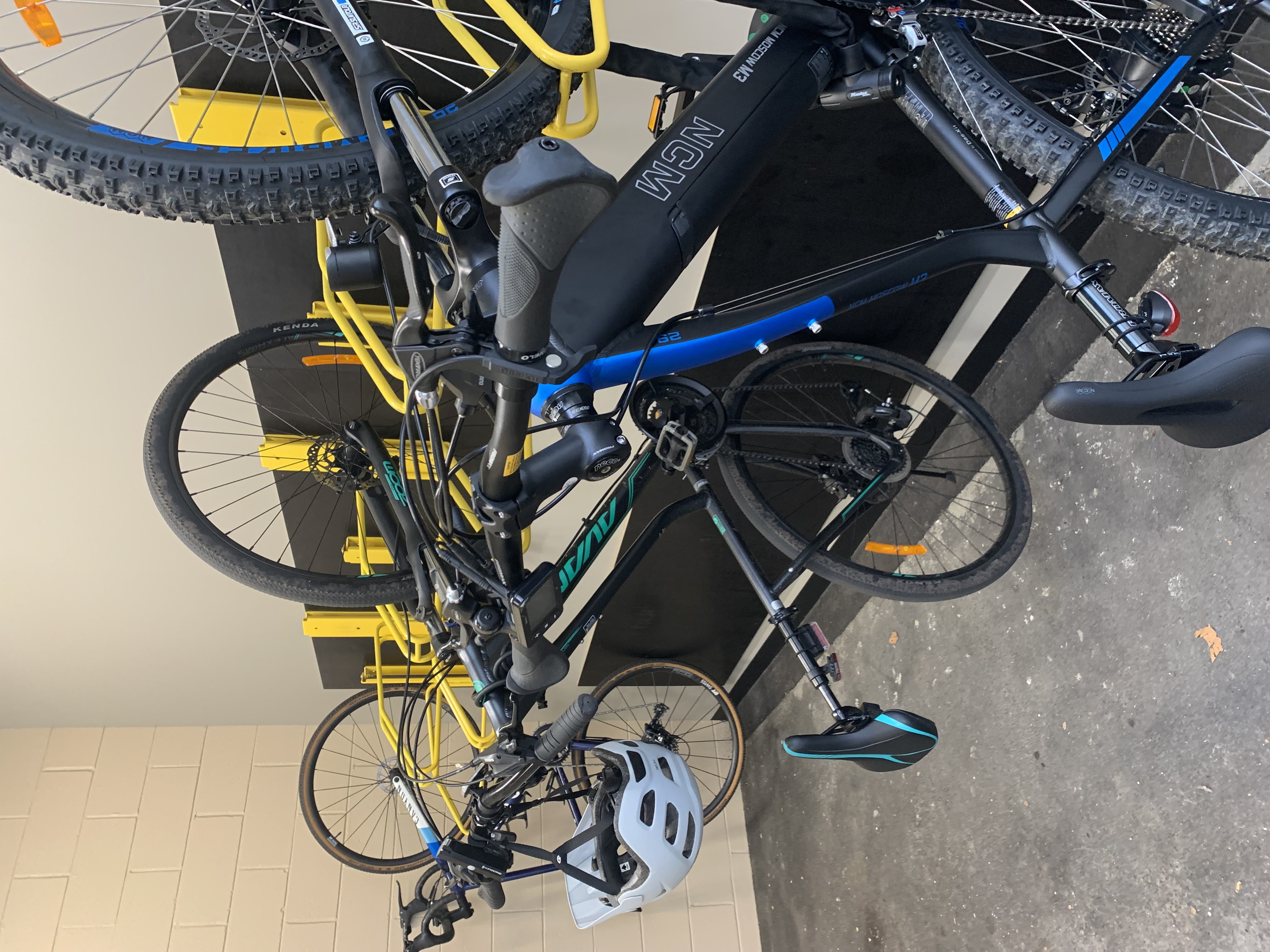 City of Launceston End of Trip Facilities, secure bike storage.