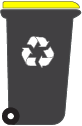 Recycling bin icon