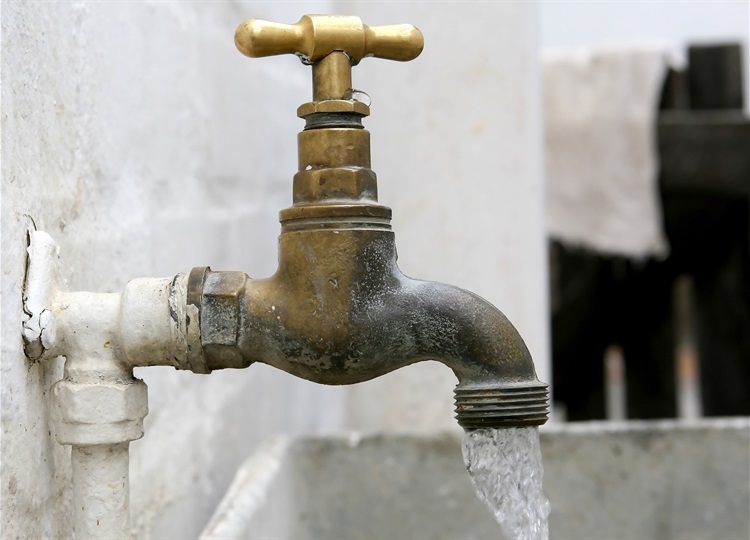 Running tap Running tap